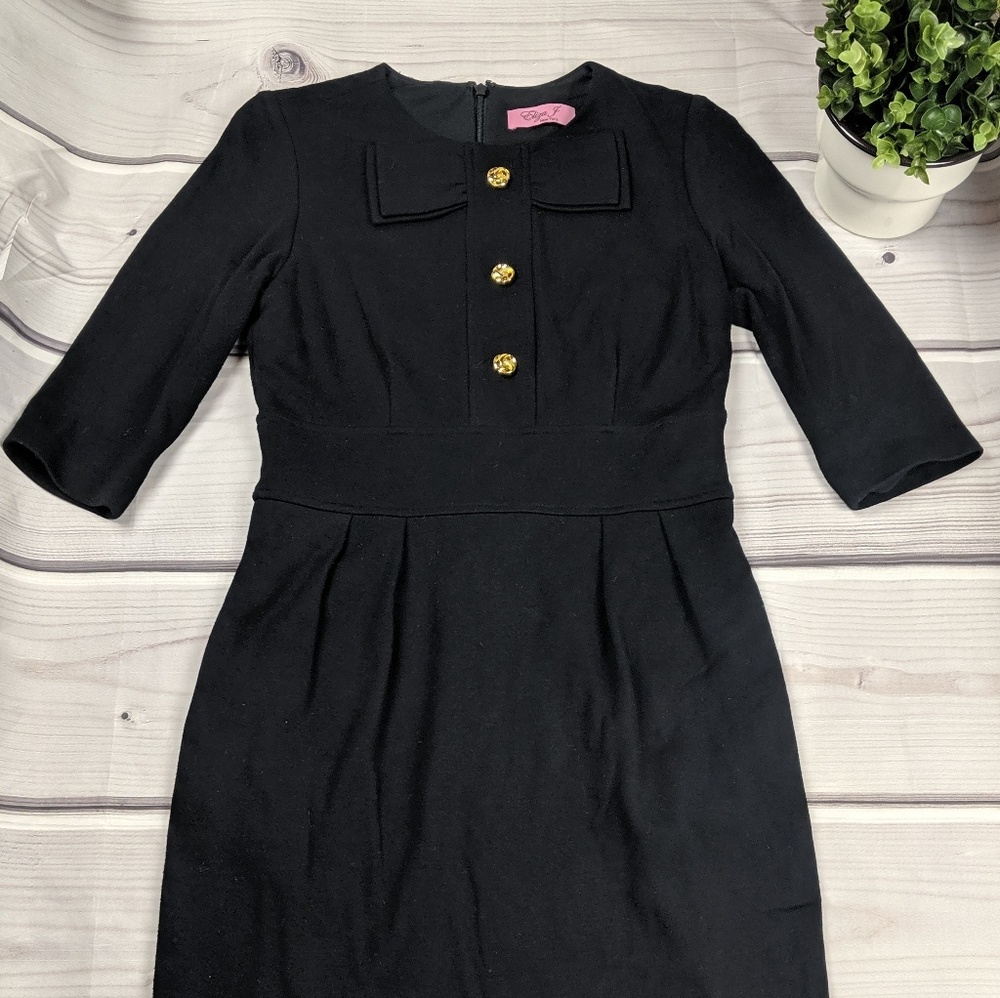 Eliza J | Black Cocktail Dress